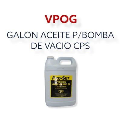 GALON DE ACEITE P/BOMBA DE VACIO VPOG CPS GALON DE ACEITE P/BOMBA DE VACIO VPOG CPS