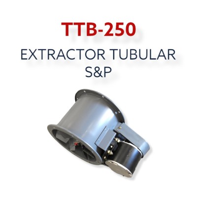 EXTRACTOR TUBULAR TTB-250 S & P EXTRACTOR TUBULAR TTB-250 S & P