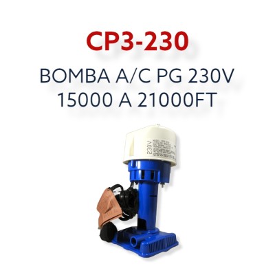 BOMBA A/C PG 230V 15000 A 21000FT CP3-230 BOMBA A/C PG 230V 15000 A 21000FT CP3-230